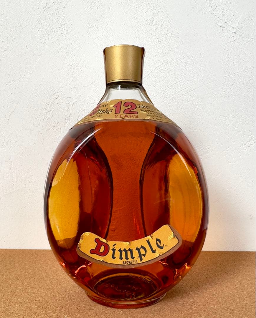 《古酒•未開封》 Dimple 12 Years Whisky 特級 1L　稀少