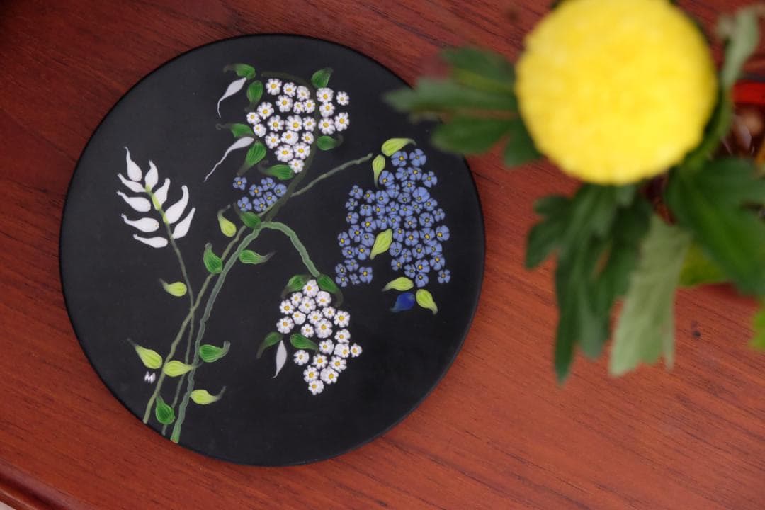 エルコーレモレッティ プレート ベネチアンガラス 江波冨士子/黒木国昭