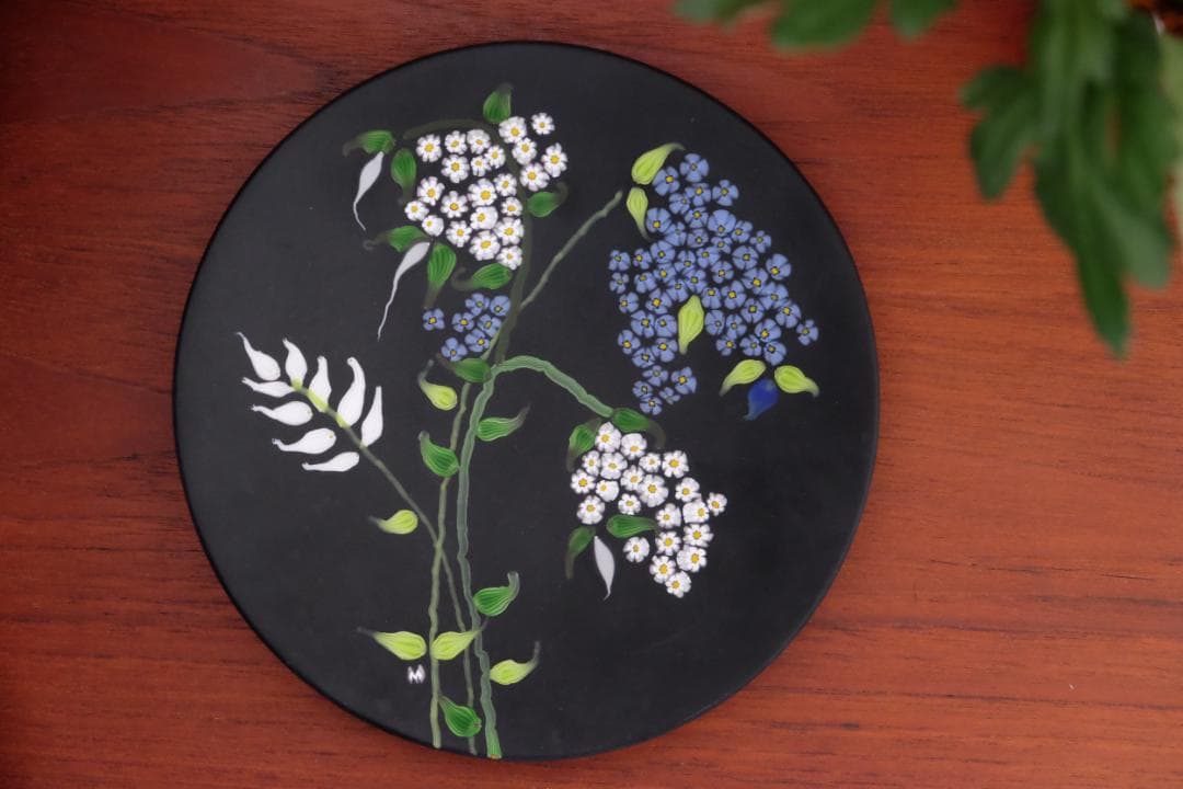 エルコーレモレッティ プレート ベネチアンガラス 江波冨士子/黒木国昭