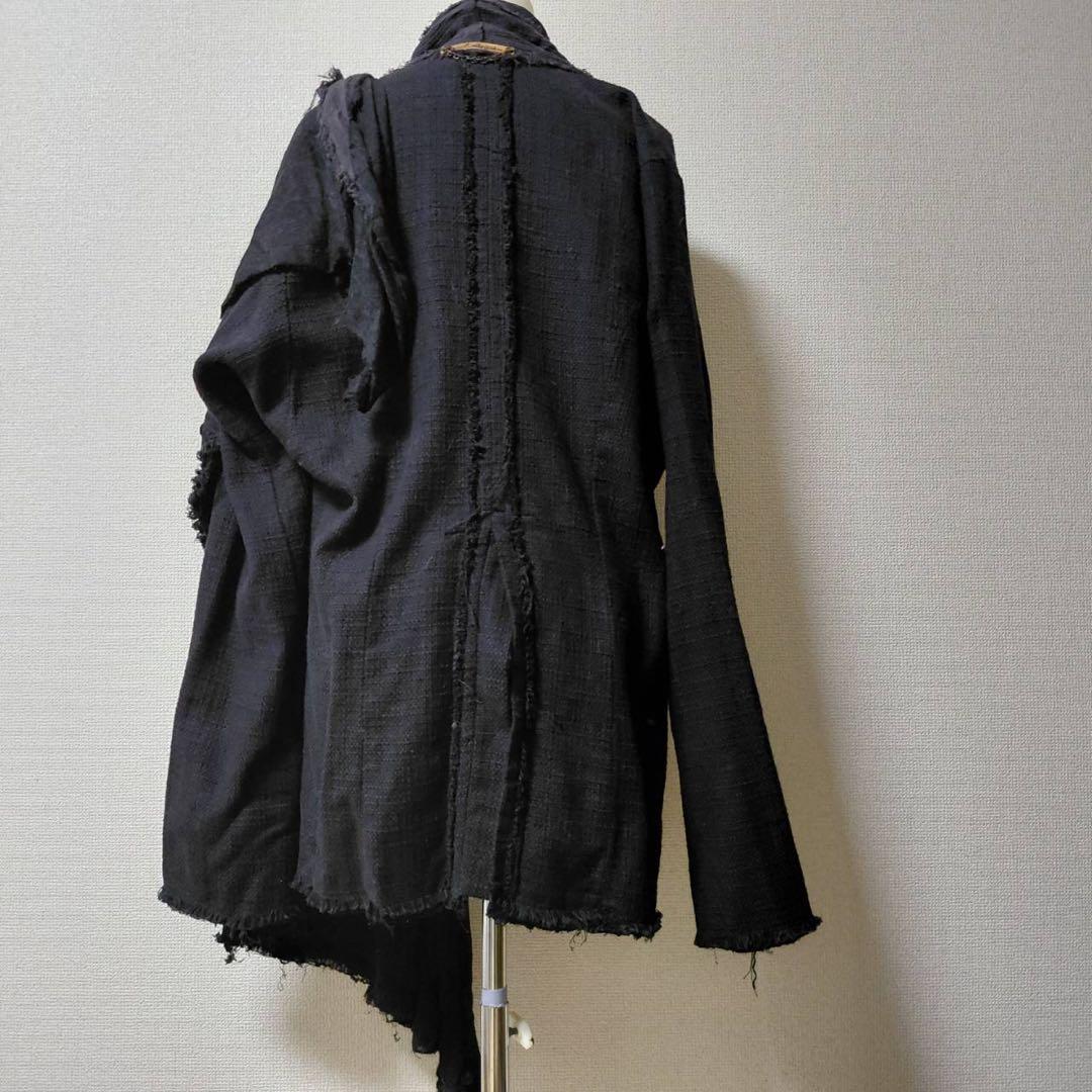 14th addiction カーディガン　ブラック　サイズ２　Lサイズ相当