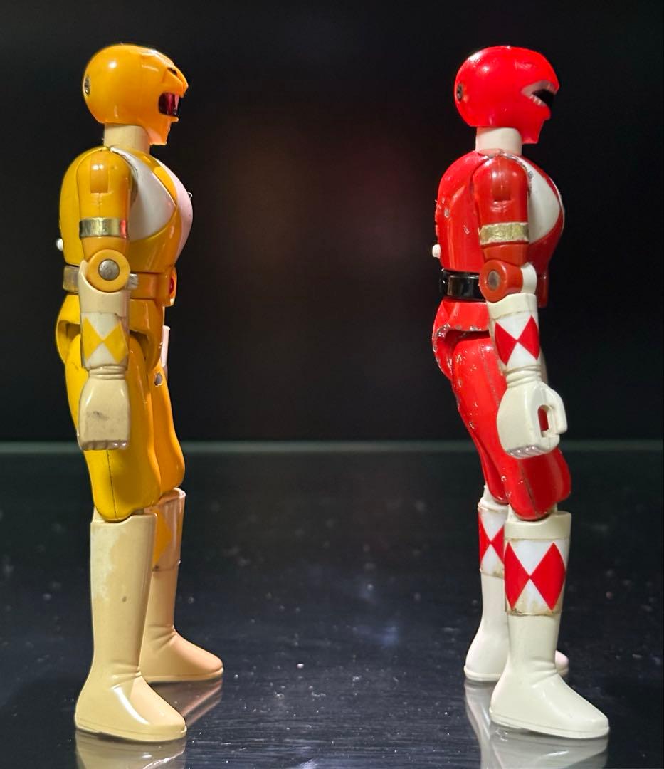 恐竜戦隊ジュウレンジャー　超合金/ソフビ　ティラノレンジャー　タイガーレンジャー