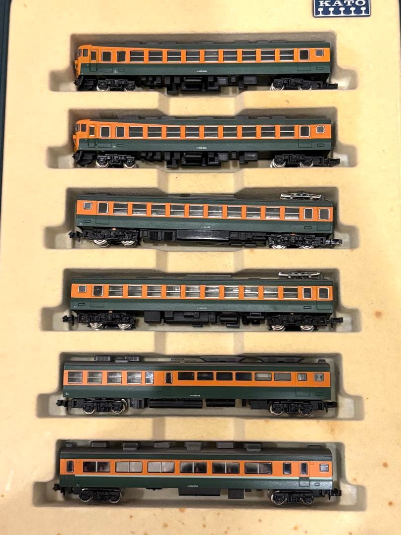 KATO カトー Nゲージ 153系特急湘南編成415 6両セット 動作確認済