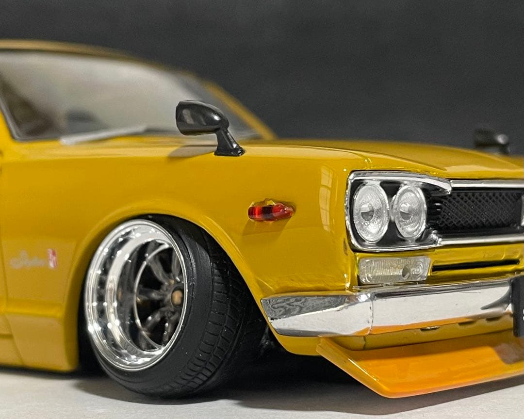 1/24 アシェット 国産名車 スカイライン GT-R ハコスカ改 カスタム