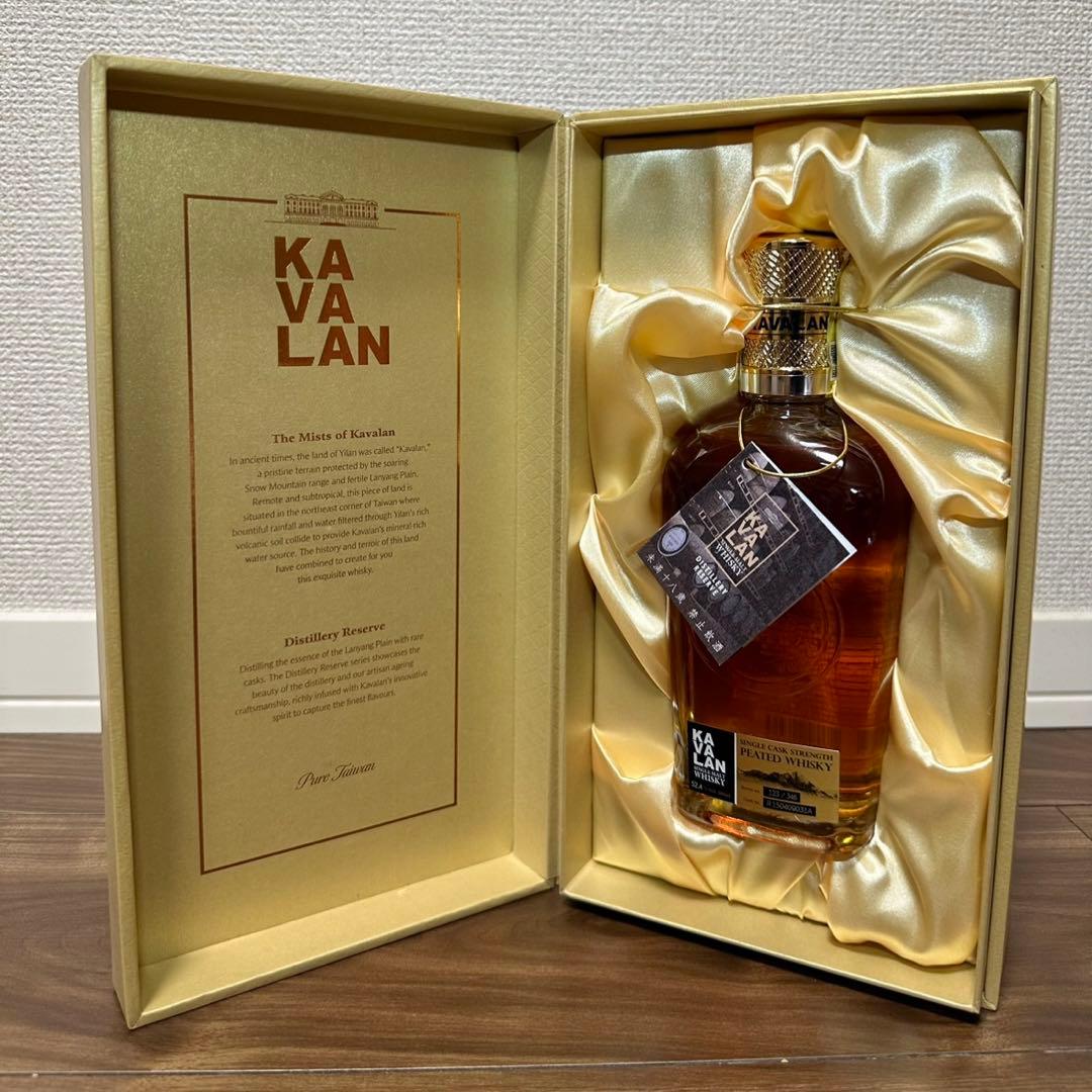KAVALANカバラン【蒸留所限定！】ピーティカスクストレングス シングル