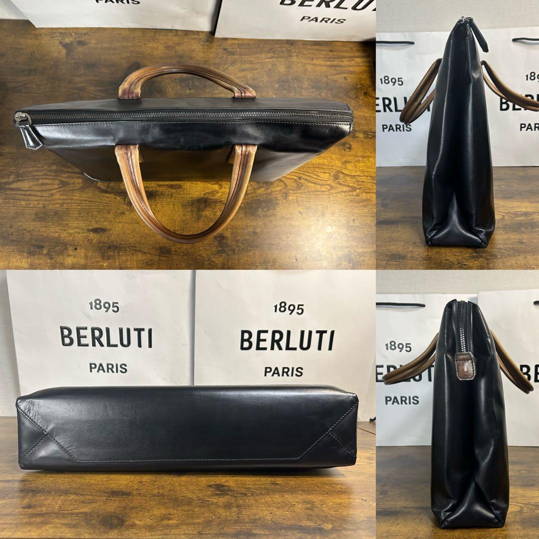 極美品　Berluti ヴェネチアレザー ブリーフケース ビジネスバッグ
