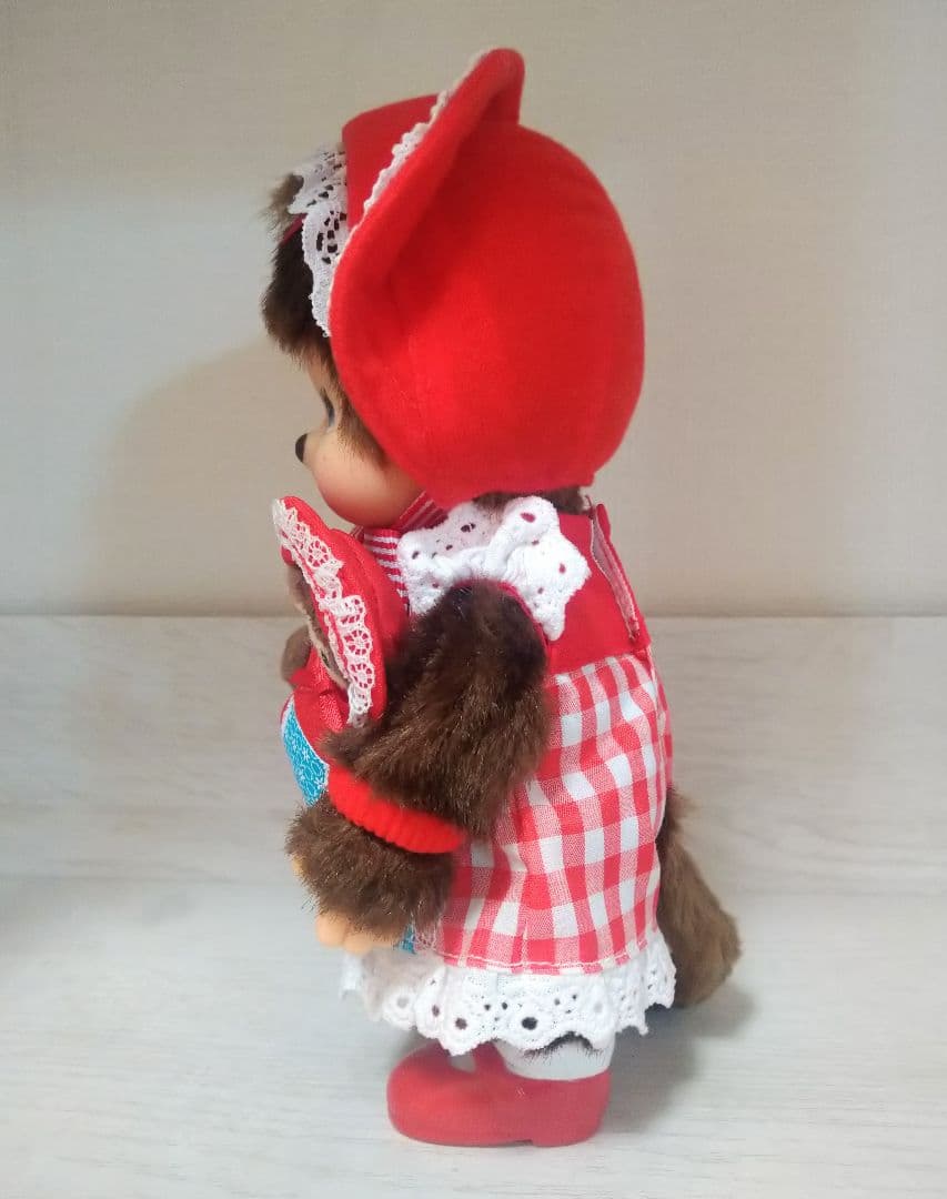 新品 40周年記念 文化人形 モンチッチ 女の子 立ちモン 258500