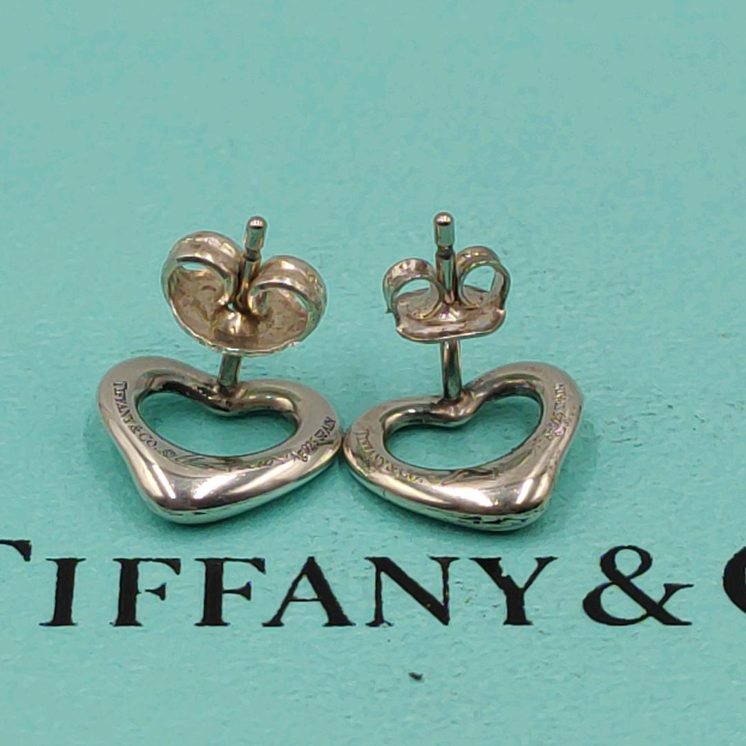 TIFFANY&Co. ティファニー オープンハート ピアス ジャンク