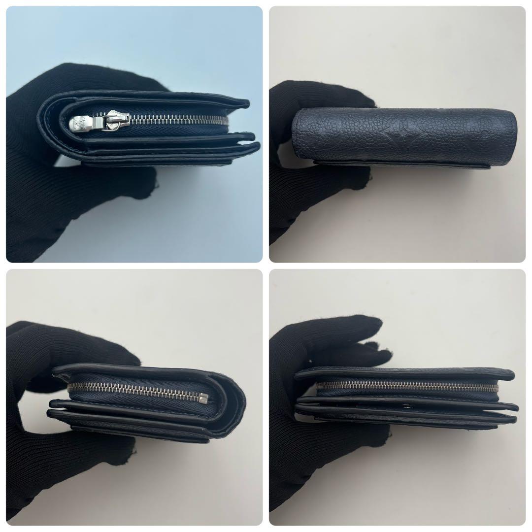 IC搭載 ルイヴィトン ポルトフォイユ クレア アンプラント メタリック