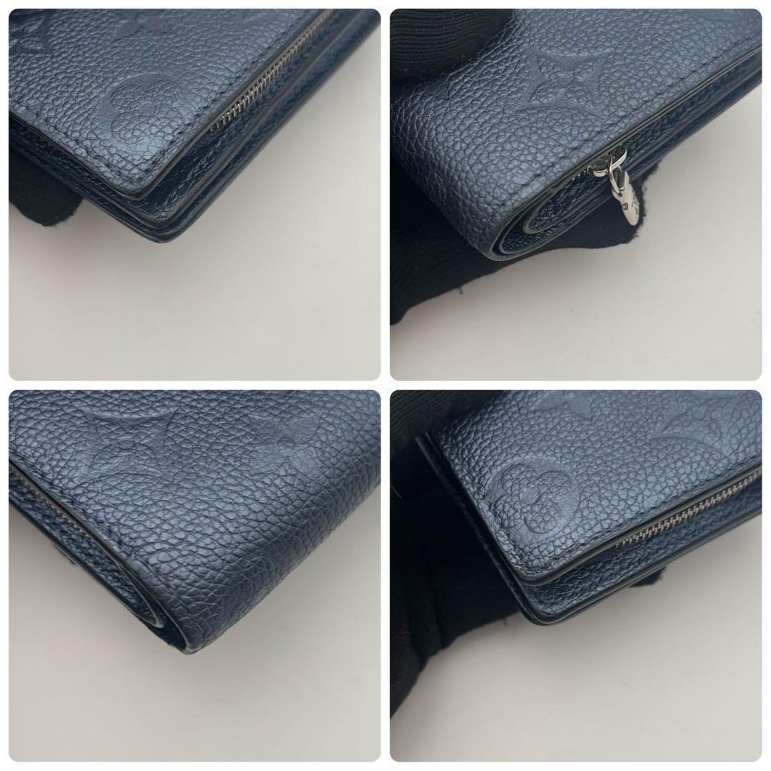 IC搭載 ルイヴィトン ポルトフォイユ クレア アンプラント メタリック