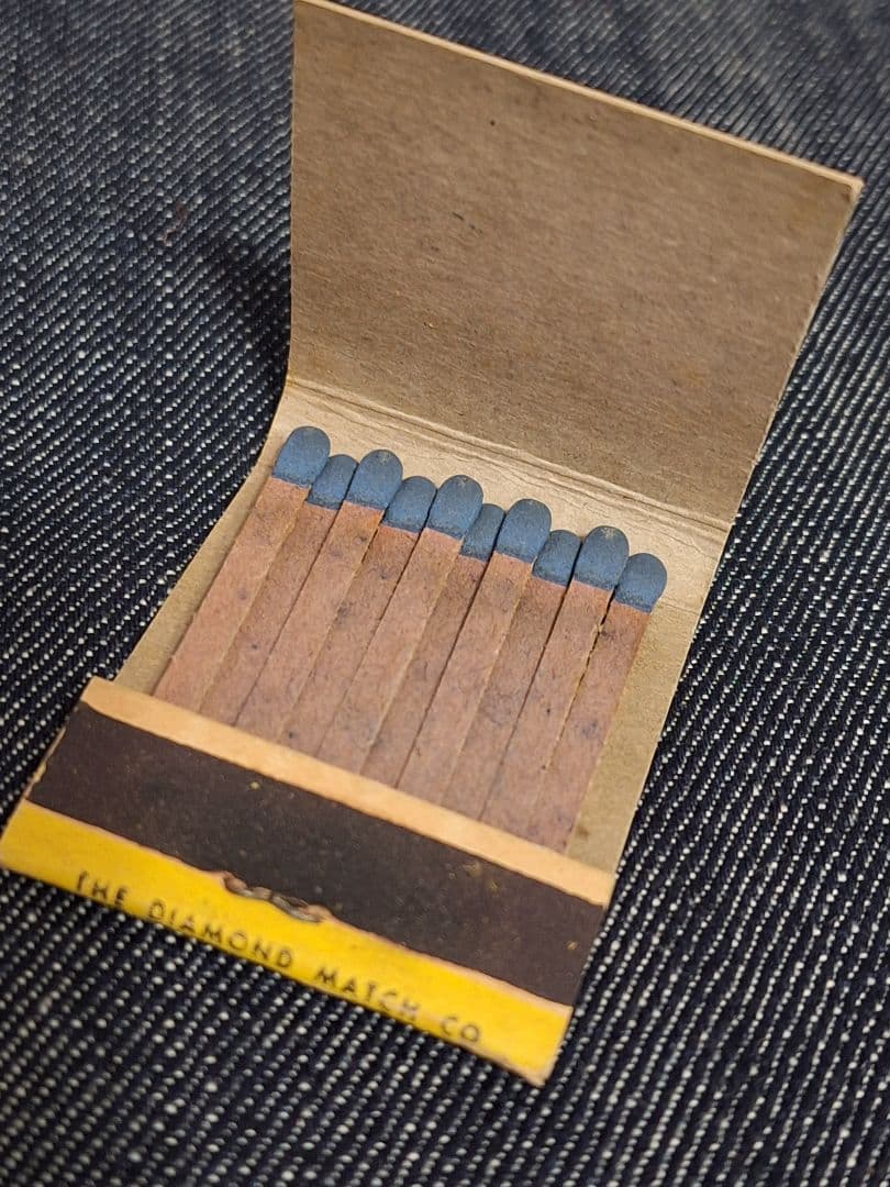 デッド 40's～ Lee WORK CLOTHES ブックマッチ ヴィンテージ