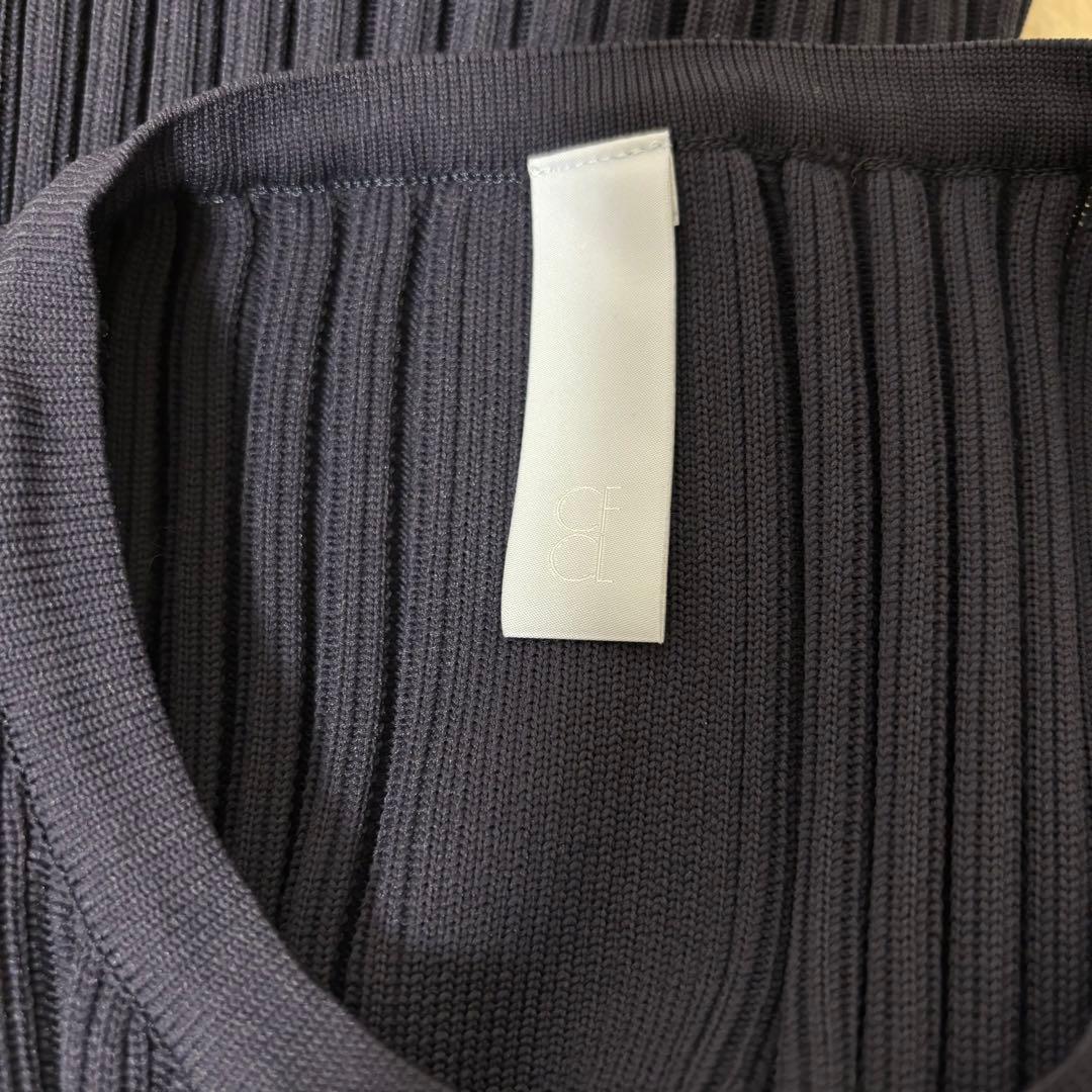 CFCL ノースリーブトップス ネイビー 紺