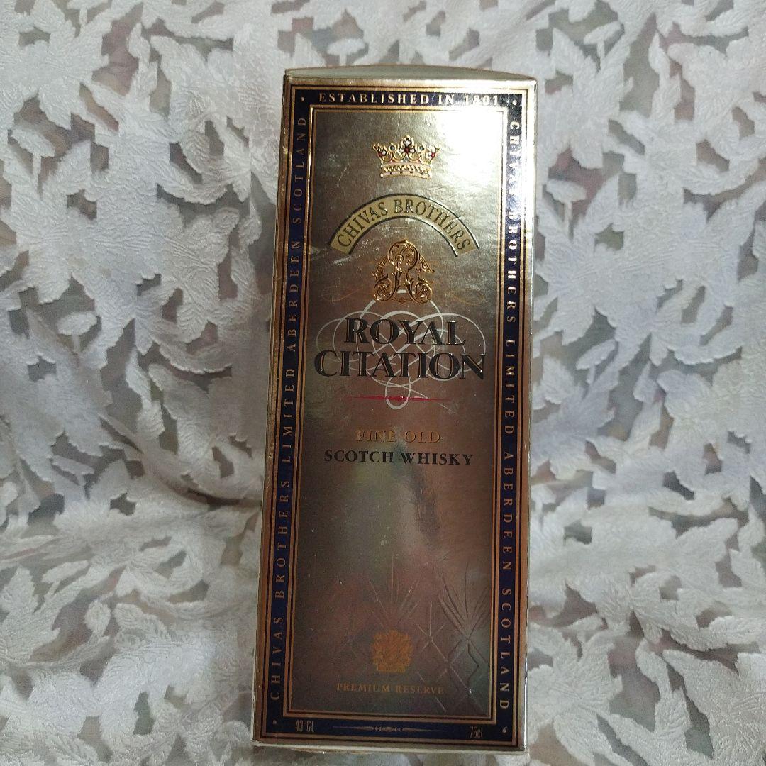 古酒未開封】シーバスブラザーズ ロイヤル シタシオン ビンテージ