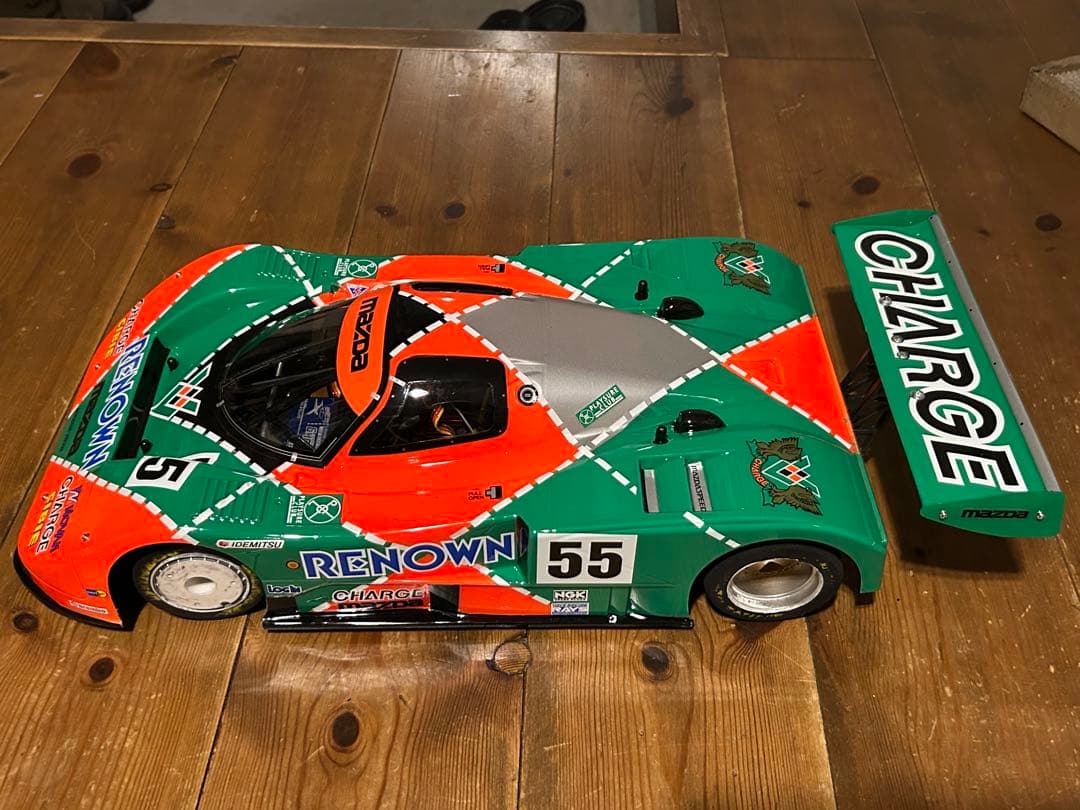 タミヤ　Mazda 787B cカー 塗装済み　ボディ　ラジコン　新品　未使用
