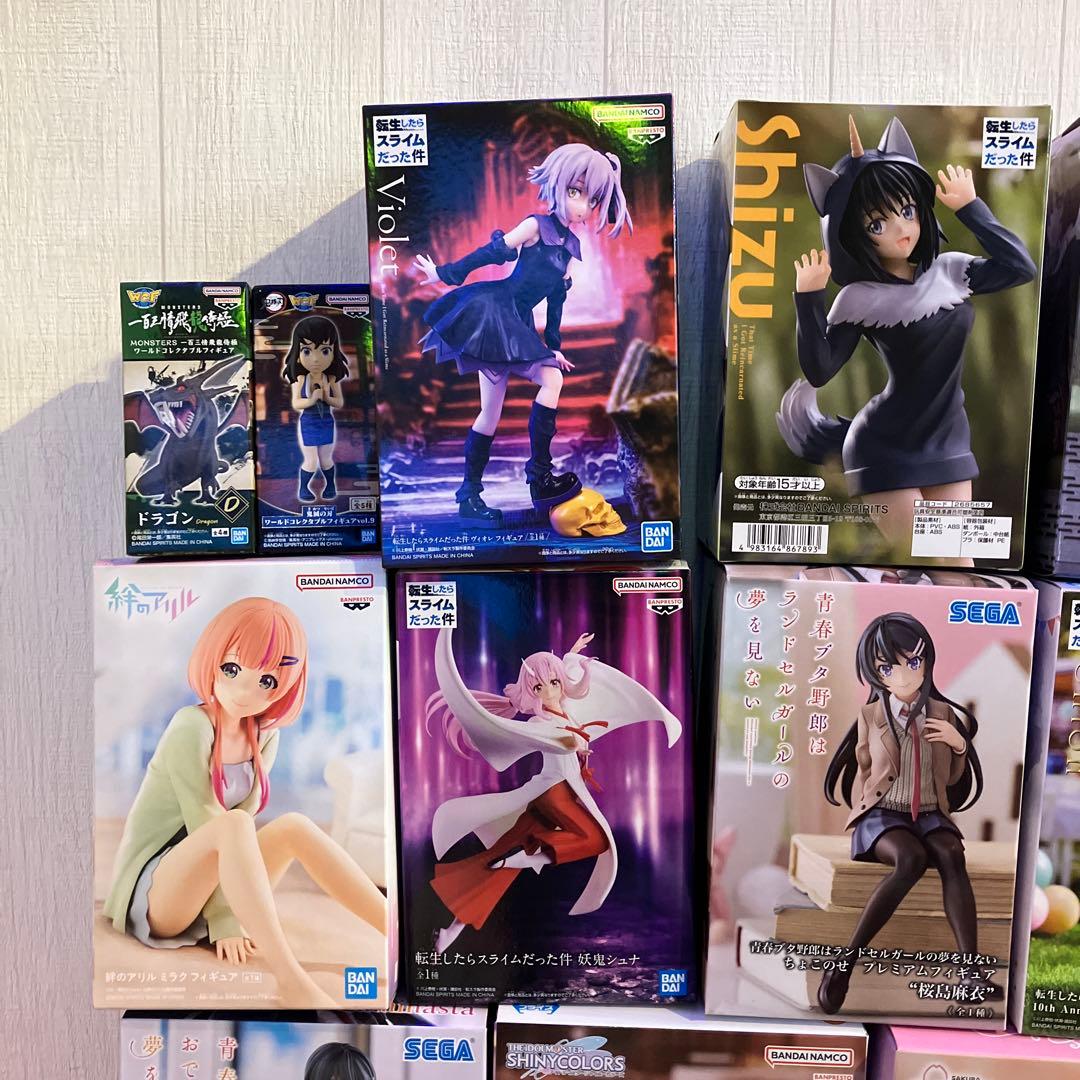 プライズフィギュアまとめ売り 美少女 19個 桜ミク 転スラ 青ブタ シャイマス