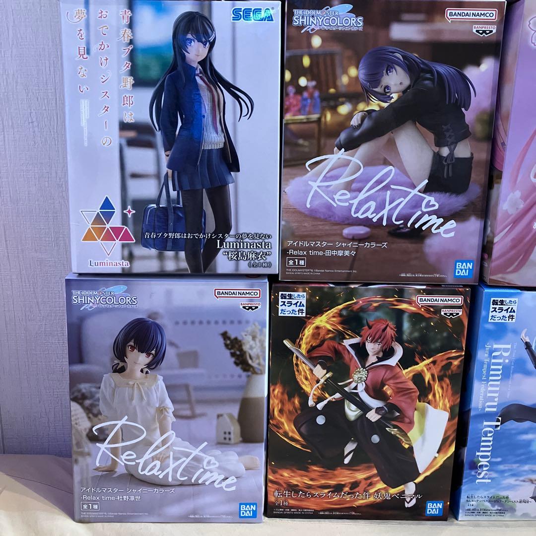 プライズフィギュアまとめ売り 美少女 19個 桜ミク 転スラ 青ブタ シャイマス