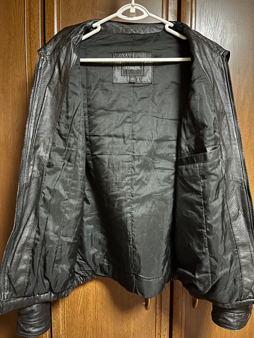 Brooks シングル ライダース レザーJK 40 ビンテージ vintage