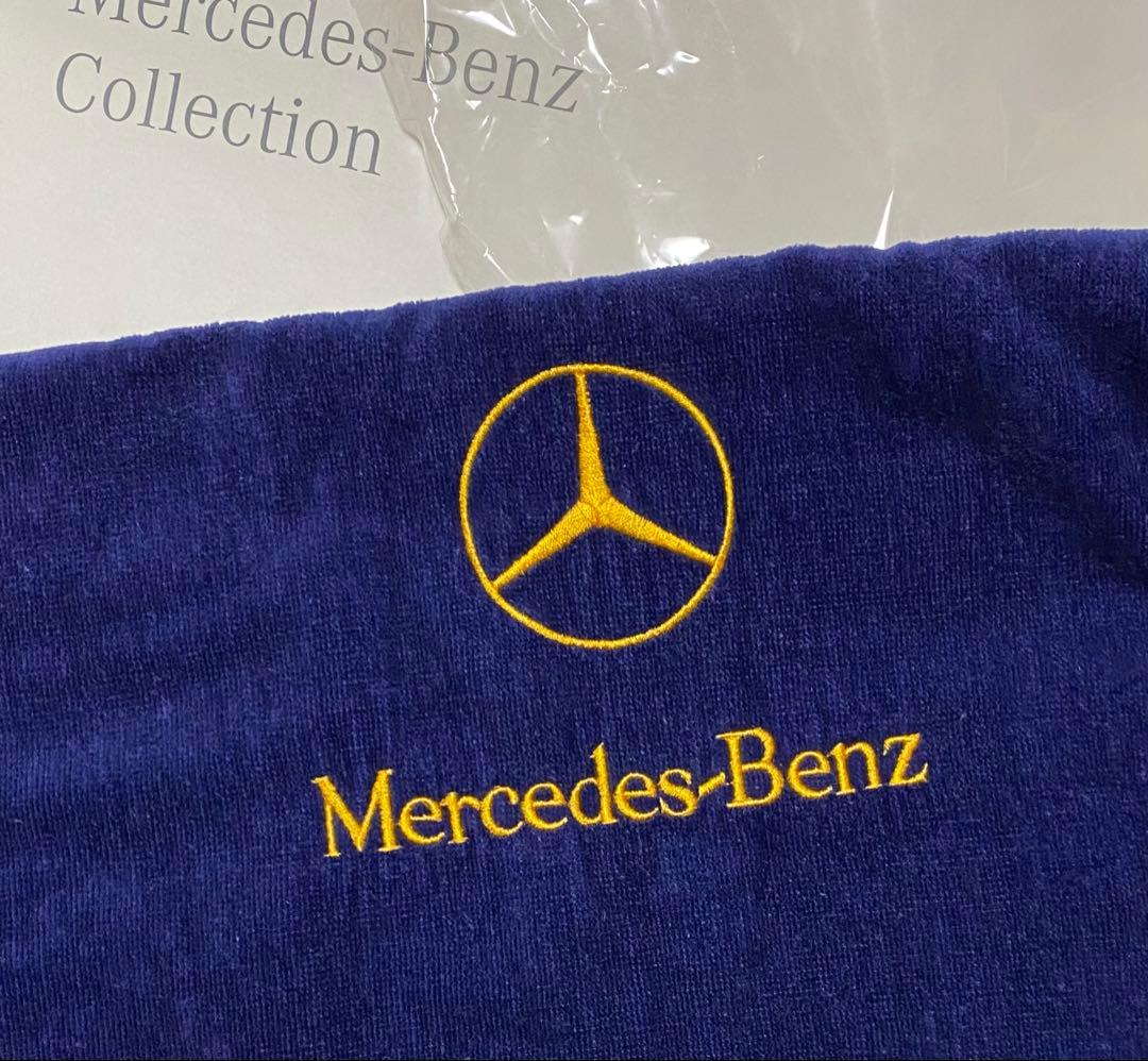 未使用 Mercedes-Benzロゴオリジナル刺繍バスタオル 濃紺 - メルカリ