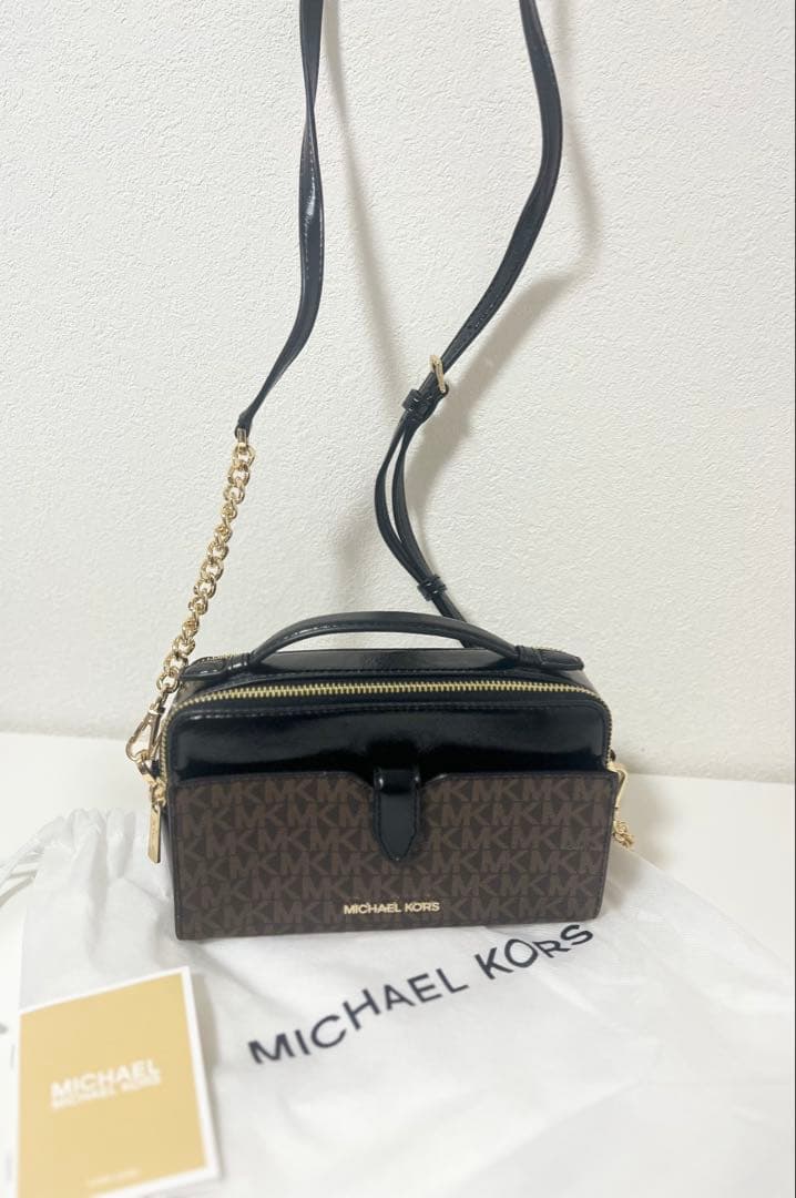 MICHAEL KORS ショルダーバッグ ブラウン/ブラック