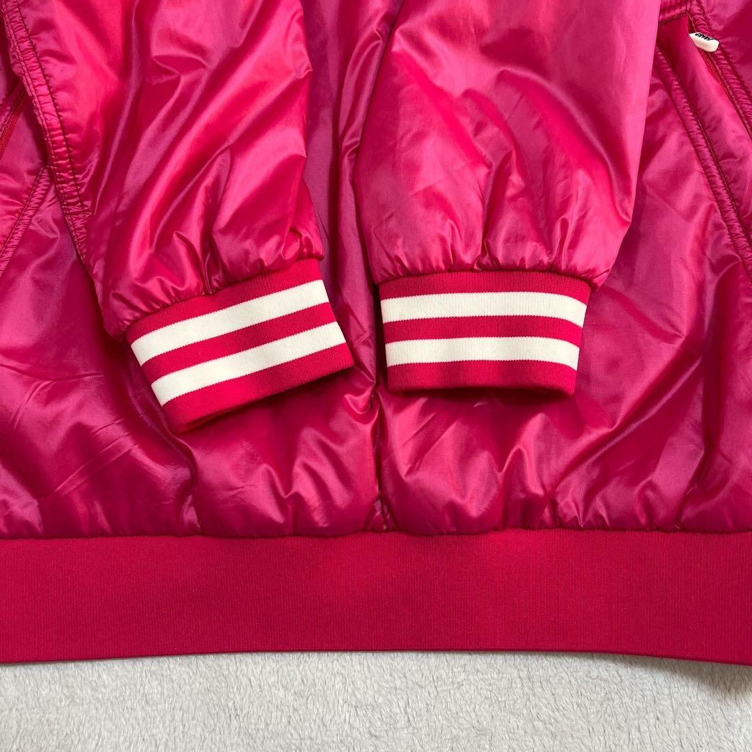 パーリーゲイツ　リバーシブル　4way　中綿　スニード　ベスト　ピンク　L