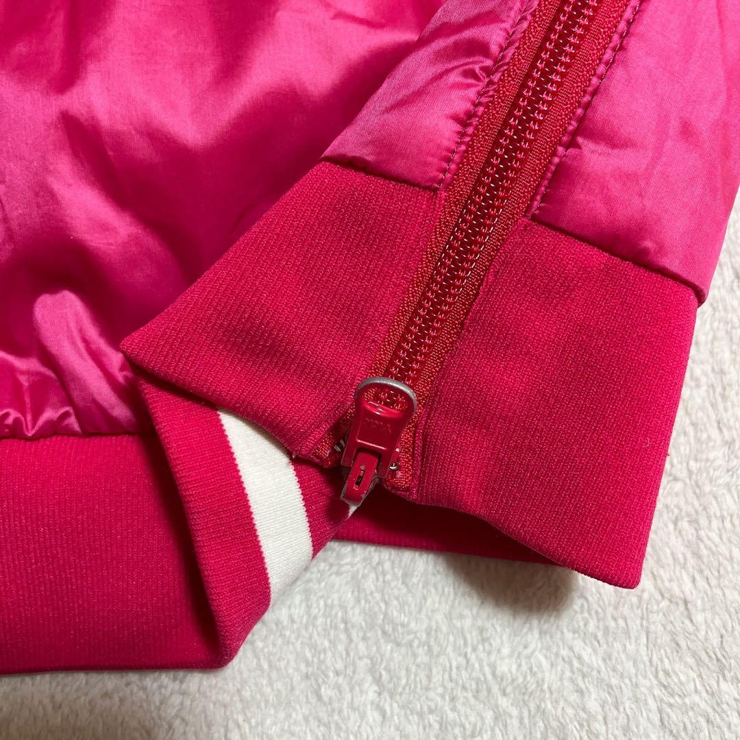 パーリーゲイツ　リバーシブル　4way　中綿　スニード　ベスト　ピンク　L