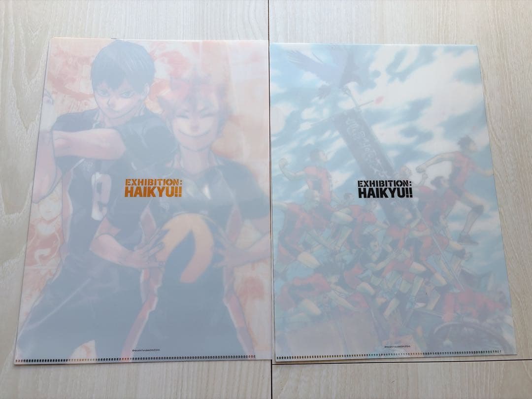 ハイキュー展 日向翔陽 影山飛雄 クリアファイル 烏野高校 - メルカリ