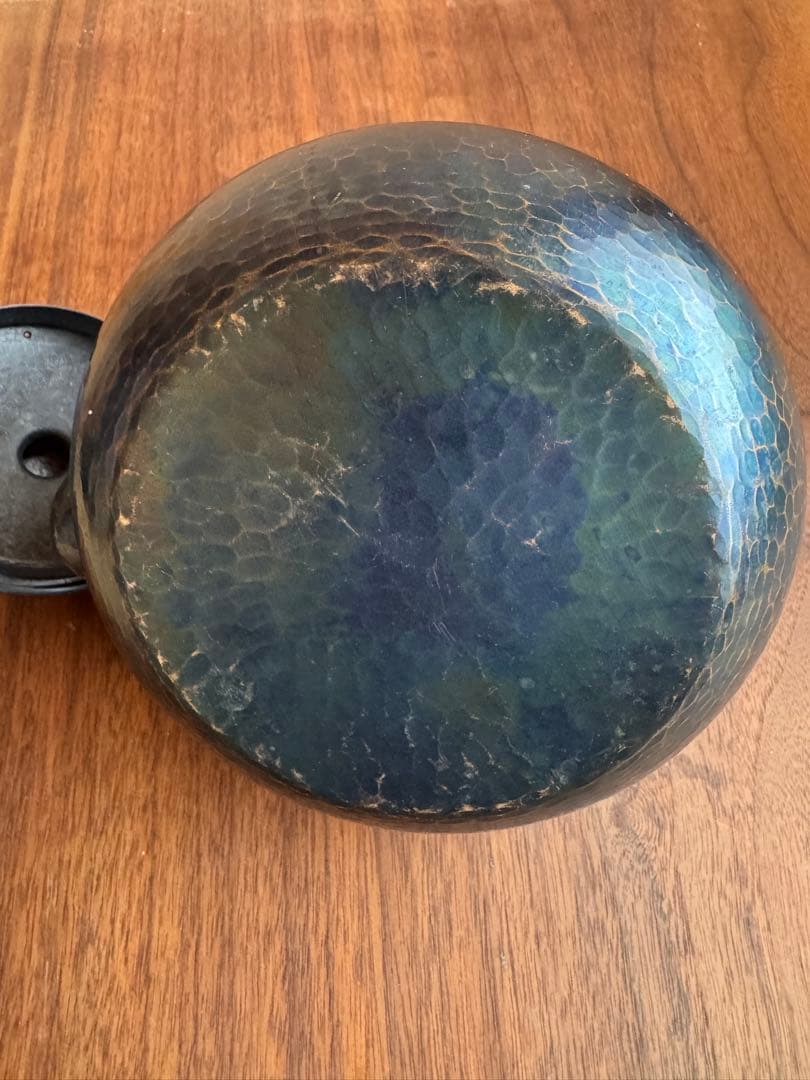 燕鎚起銅器 玉川堂　湯沸 紫金色（1.2L）