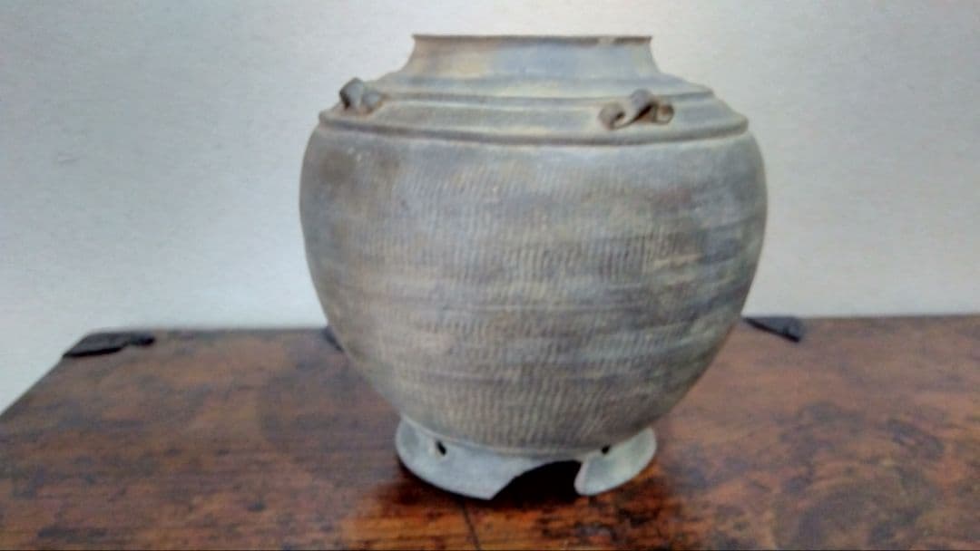 奈良時代　壺　須恵器