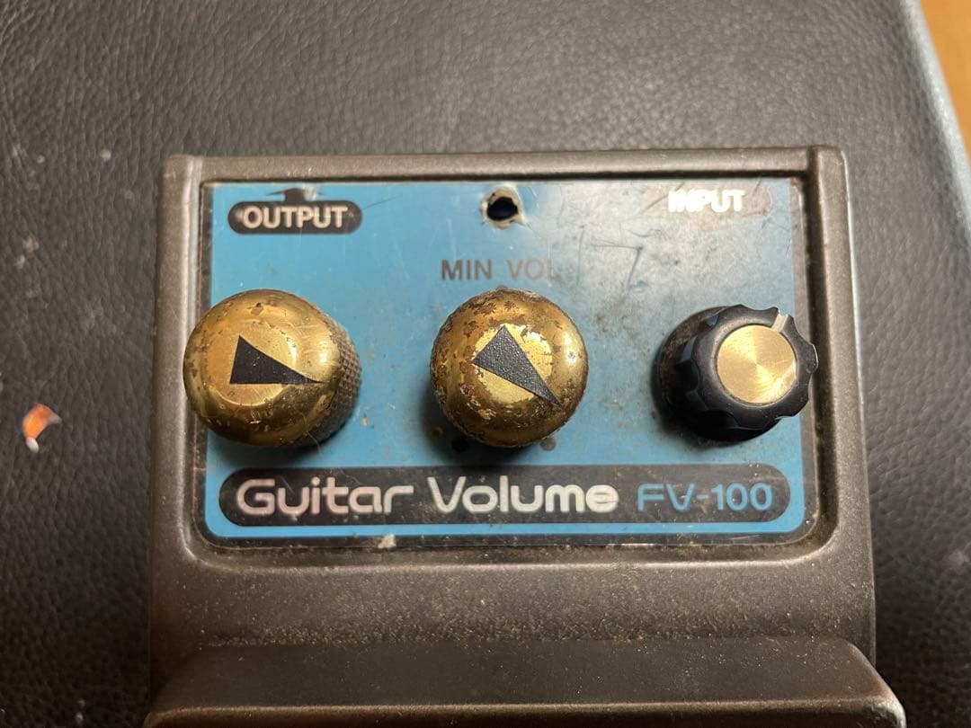 Fuzz face回路入りBOSS FV-100 ギターボリュームペダル