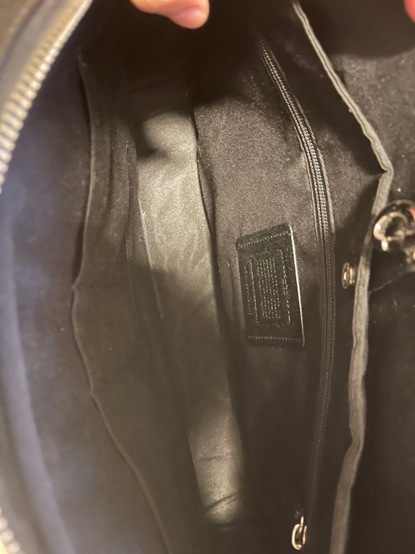 最終値下げ COACH ビジネスバッグ ブラック