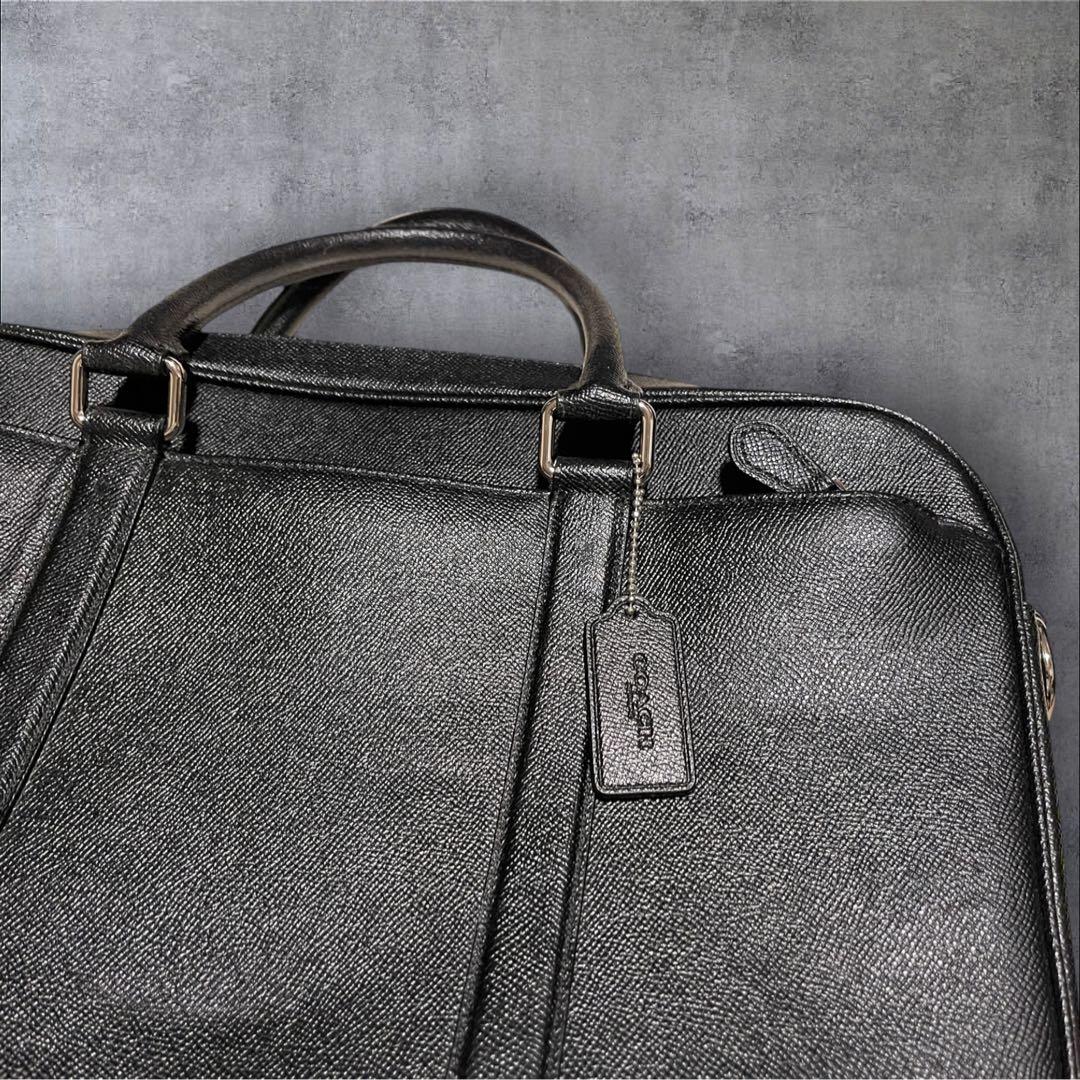 最終値下げ COACH ビジネスバッグ ブラック