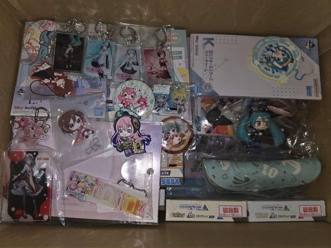 初音ミク、プロセカ キャラクターグッズ まとめ 160点
