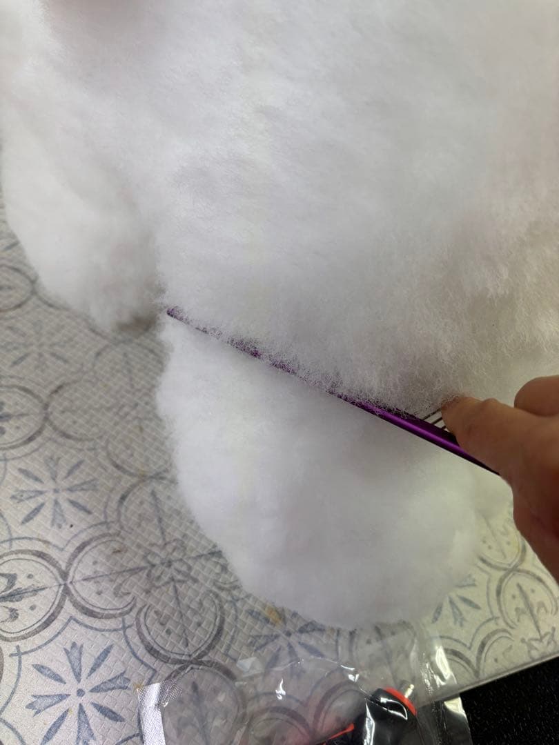 トリミング練習 全身用マネキン RIKEIプードル 全身用プードルウィッグ