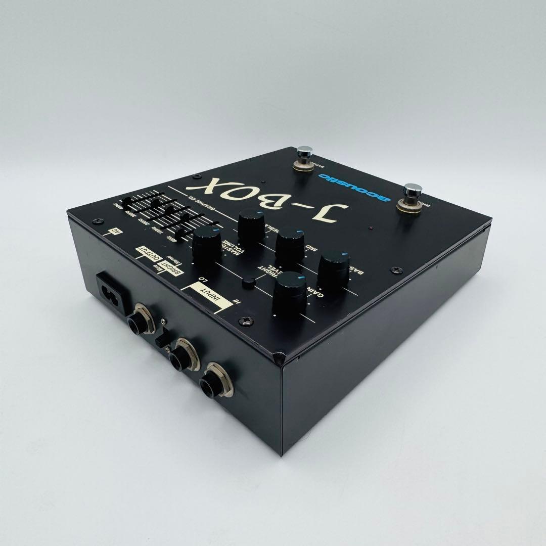 希少】acoustic J-BOX ベース用プリアンプ - メルカリ