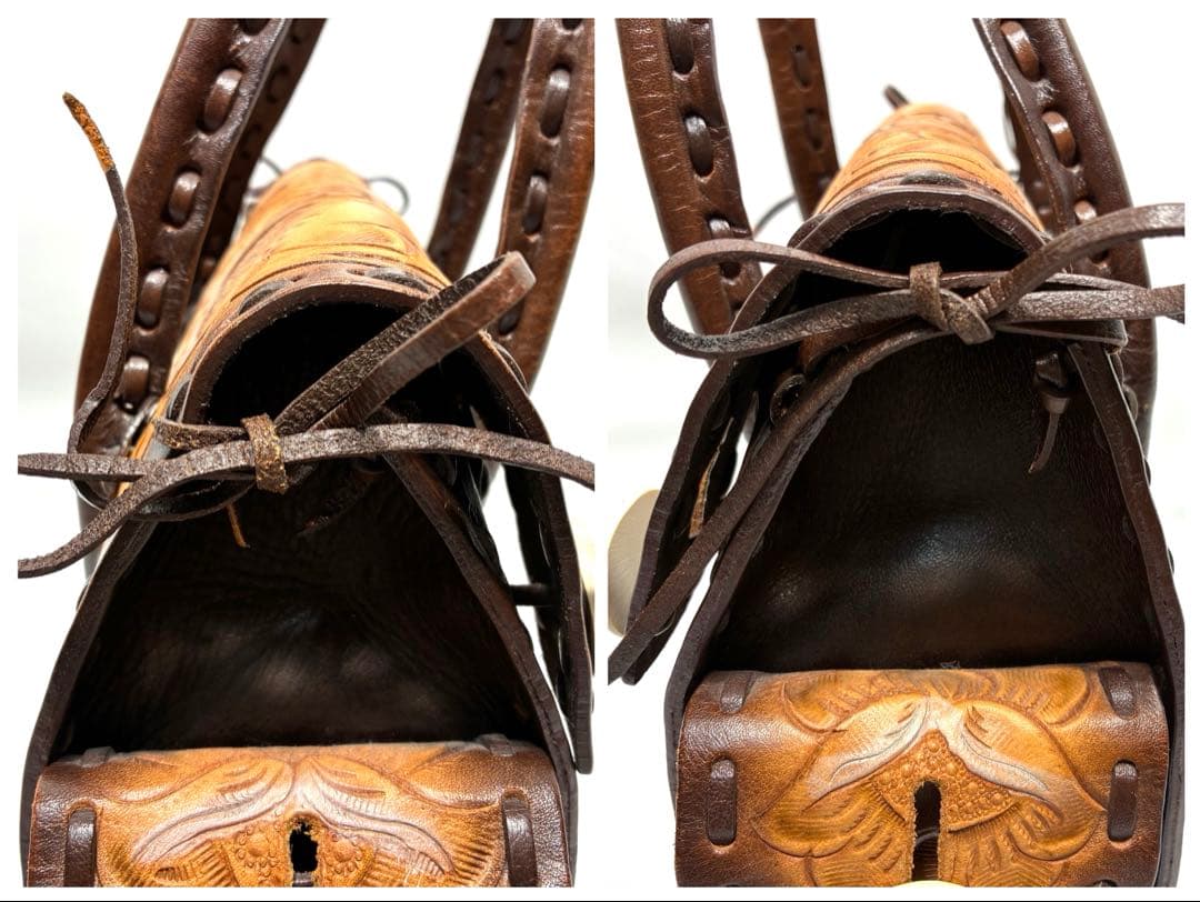 Carving tribes Maestra S ハンドバッグ ブラウン レザー