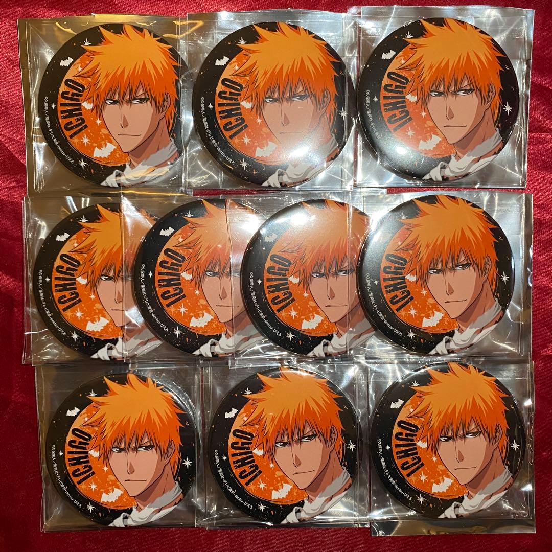 bleach ハロウィンver. 缶バッジ 10個セット 黒崎一護 - メルカリ