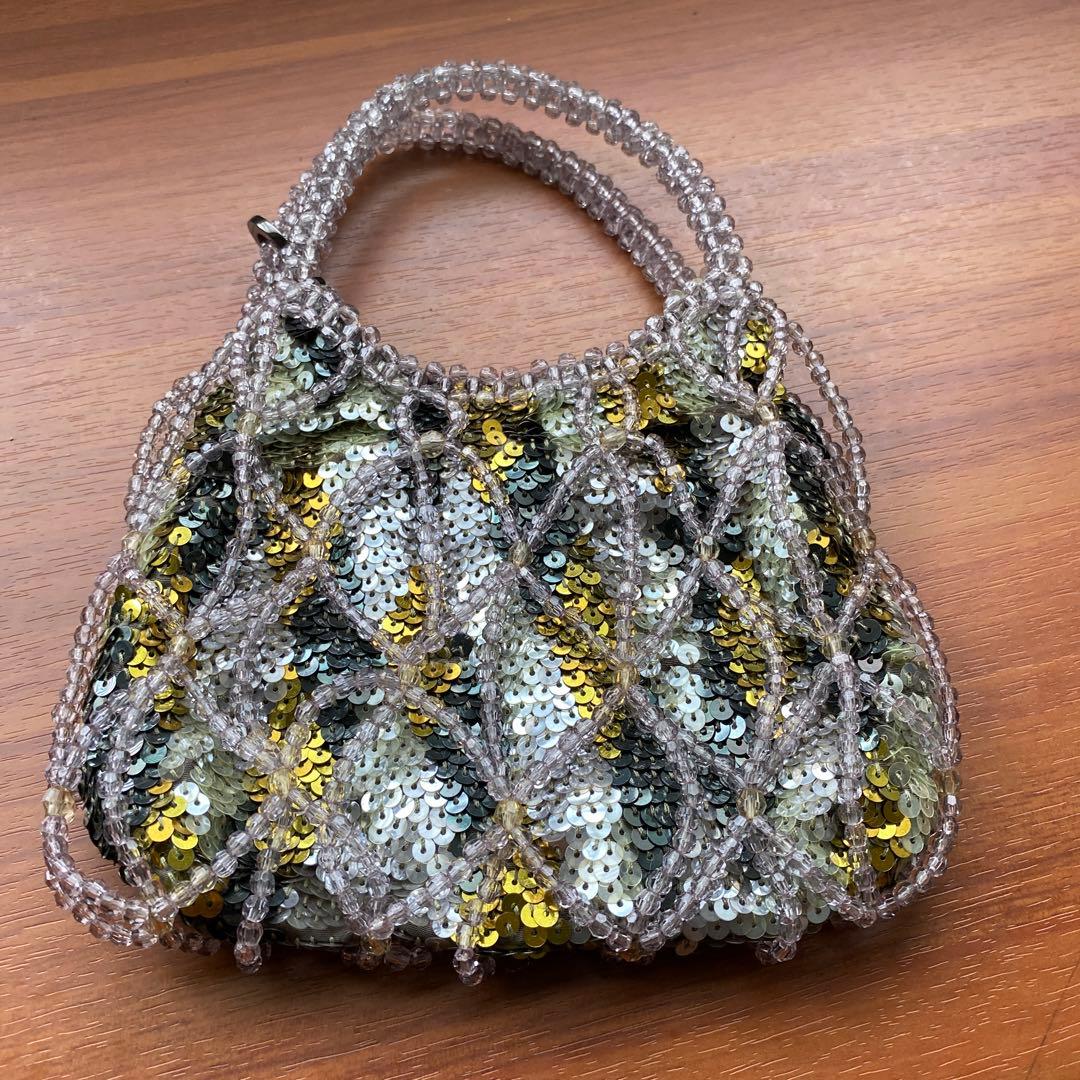 ANTEPRIMA ビーズスパンコール パーティーバッグ