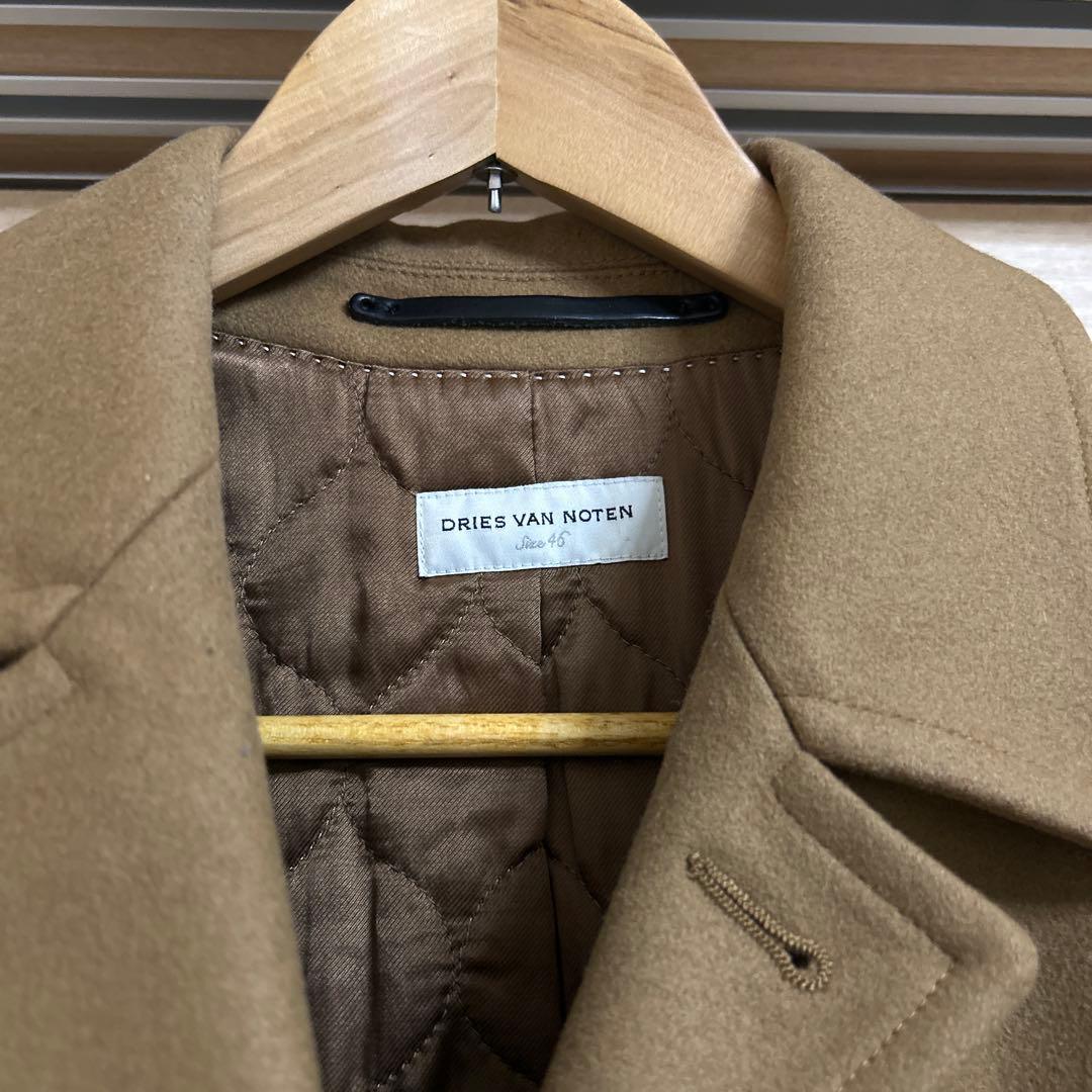 DRIES VAN NOTEN キャメル チェスターコート