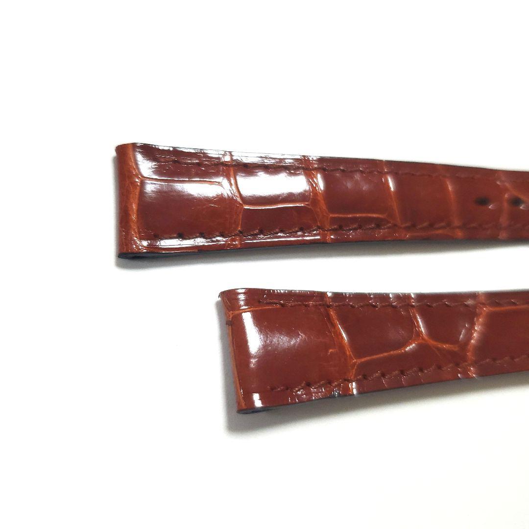 ジャンルソー 純正 クロコダイルベルト シャイニー チャ 13/10 - メルカリ
