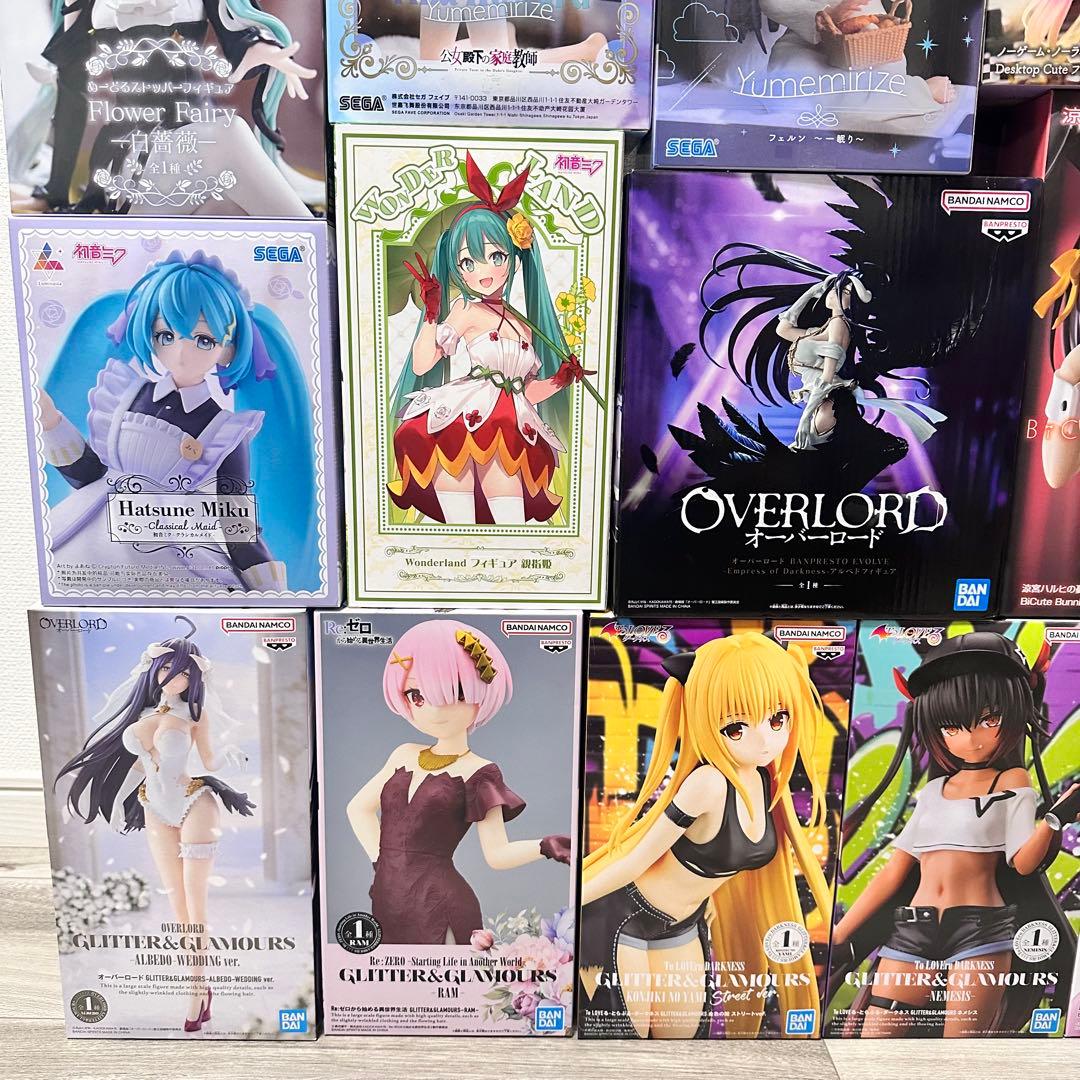 最新プライズフィギュア 25個セット セット販売 美少女 ジャンプ系②