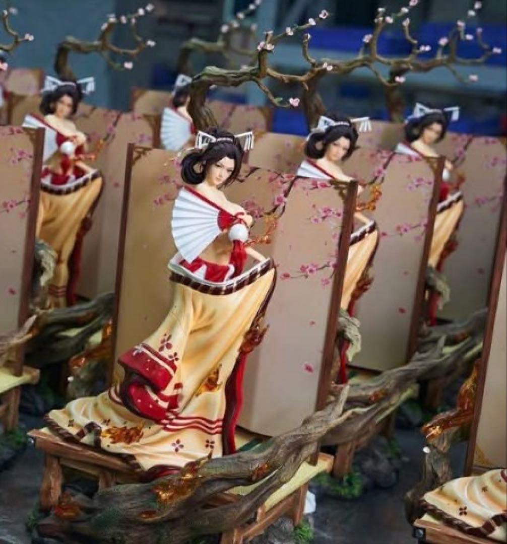 匿名配送】KOF 不知火舞 1/4 スタチュー フィギュア艶姿ver. 匿名配送