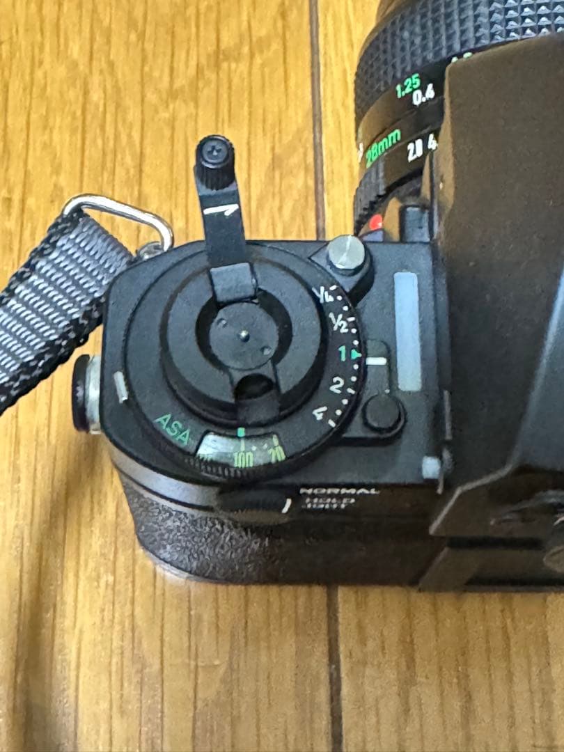 Canon F-1 フィルム一眼レフカメラ 28mmレンズ付き - メルカリ
