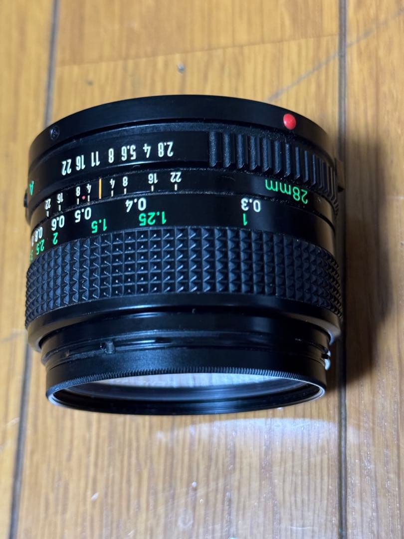Canon F-1 フィルム一眼レフカメラ 28mmレンズ付き - メルカリ