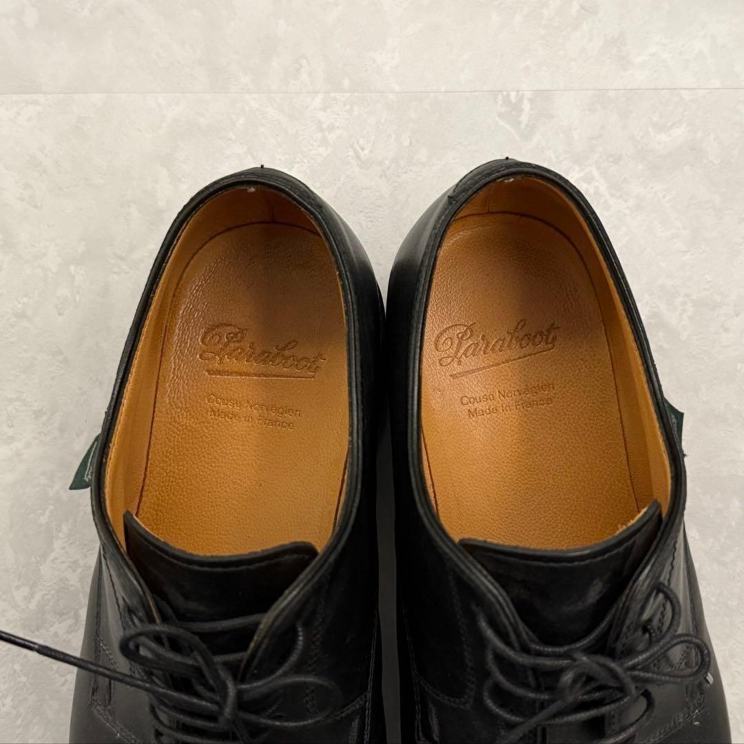 【美品】Paraboot パラブーツ Dickens ストレートチップUK6.5