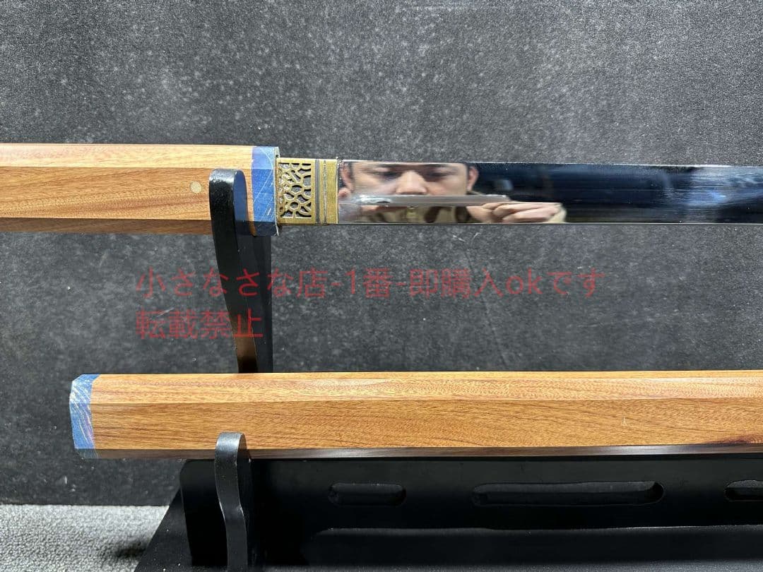 素装八角唐横刀  古兵器 武具 刀装具 日本刀 模造刀 居合刀