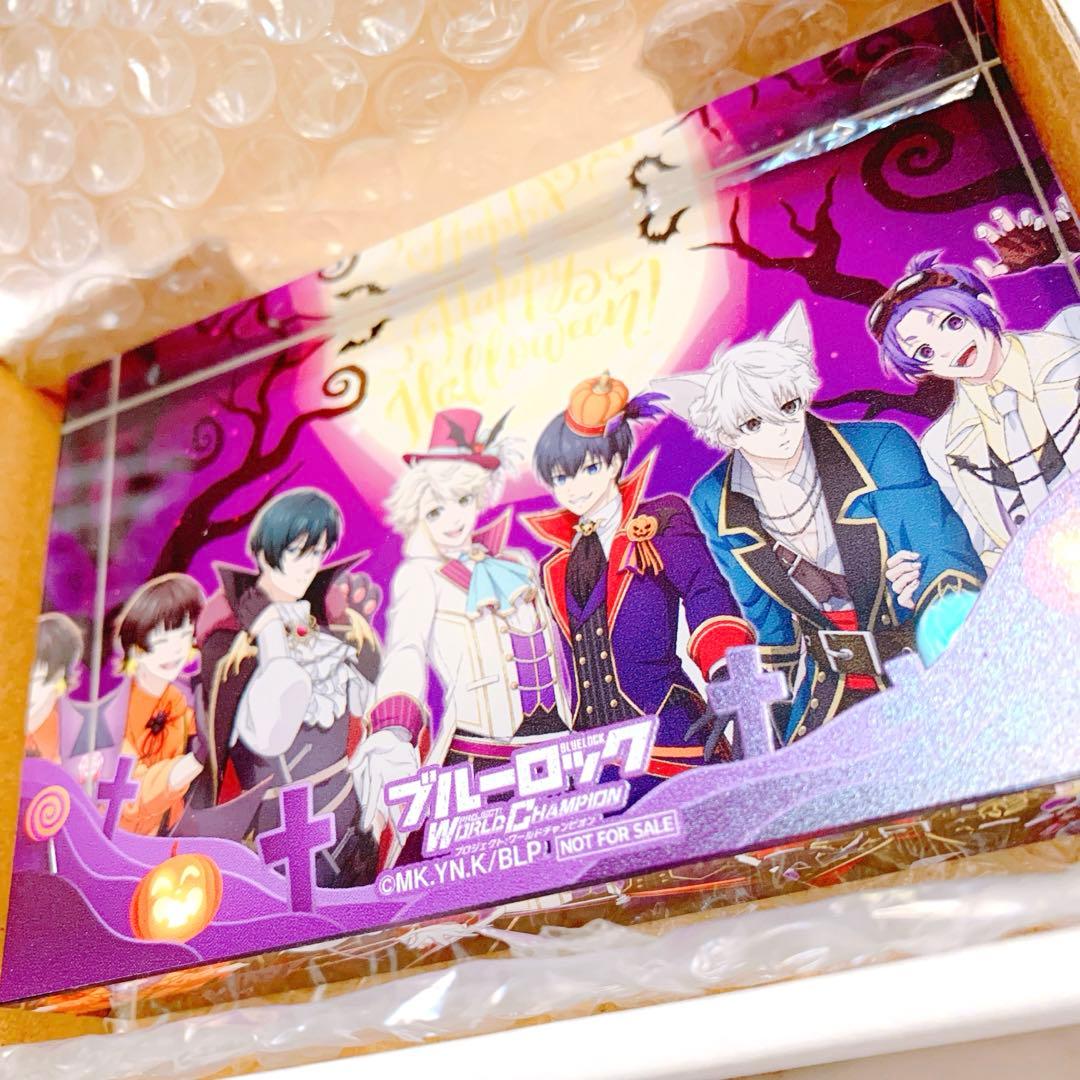 ブルーロック PWC ハロウィン 潔 世一 チェキ カード アクリルブロック