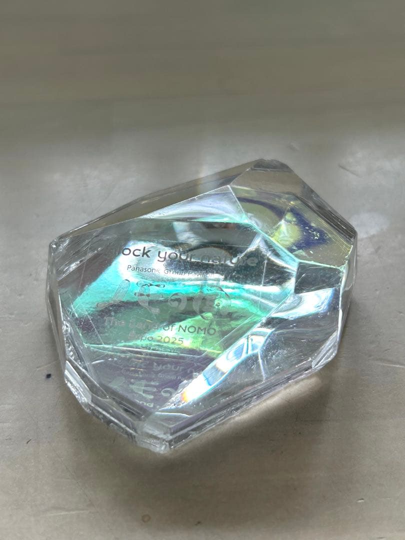 万博　ノモの国　結晶　クリスタル　非売品