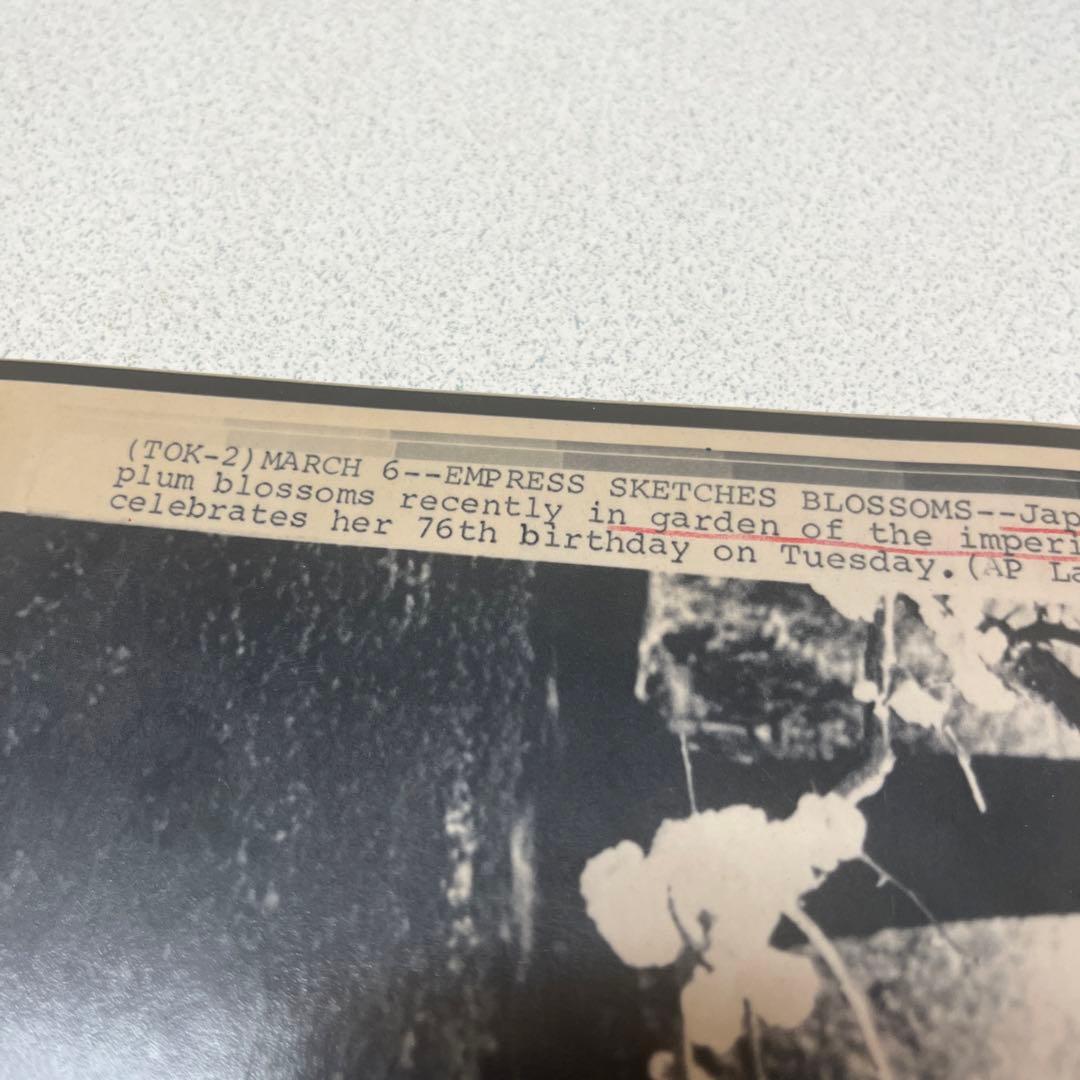 ビンテージ 希少 皇后陛下 写真原本 本物 仏像