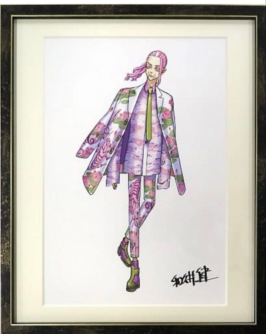 新品未開封]東京リベンジャーズ 原画展 複製原画 三途春千夜 東