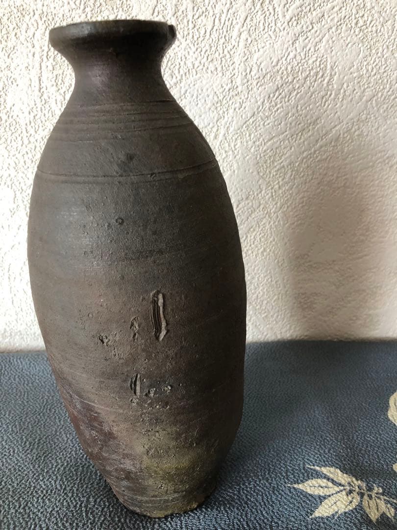 陶甕　陶瓶　骨董　古道具　酒瓶　花入
