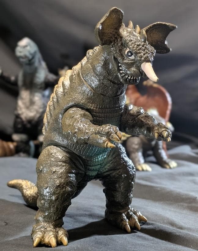 昭和ゴジラ・バラゴン・アンギラス・ラドン・モスラ幼虫（バンダイ